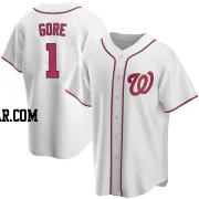 MacKenzie Gore Men's Washington Nationals White Replica Home Jersey