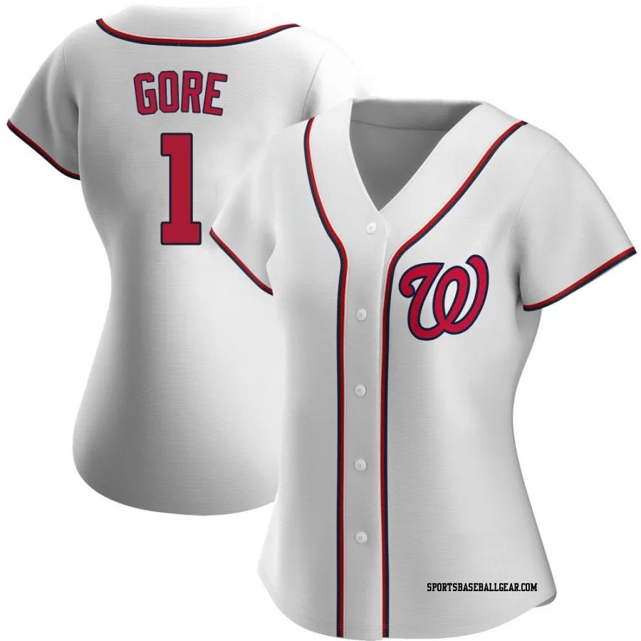 MacKenzie Gore Women's Washington Nationals White Authentic Home Jersey