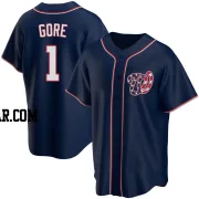 MacKenzie Gore Youth Washington Nationals Navy Replica Alternate Team Jersey