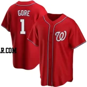 MacKenzie Gore Youth Washington Nationals Red Replica Alternate Jersey