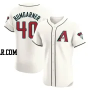 Madison Bumgarner Men's Arizona Diamondbacks Cream Elite Home Jersey