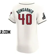 Madison Bumgarner Men's Arizona Diamondbacks Cream Elite Home Patch Jersey