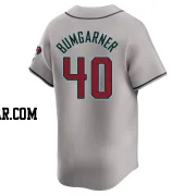 Madison Bumgarner Men's Arizona Diamondbacks Gray Limited Away Jersey