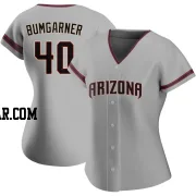 Madison Bumgarner Women's Arizona Diamondbacks Gray Authentic Road Jersey