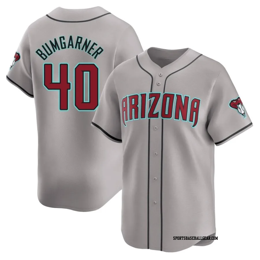 Madison Bumgarner Youth Arizona Diamondbacks Gray Limited Away Jersey