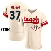 Magneuris Sierra Men's Los Angeles Angels Cream Authentic 2022 City Connect Jersey