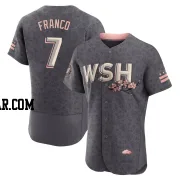 Maikel Franco Men's Washington Nationals Gray Authentic 2022 City Connect Jersey