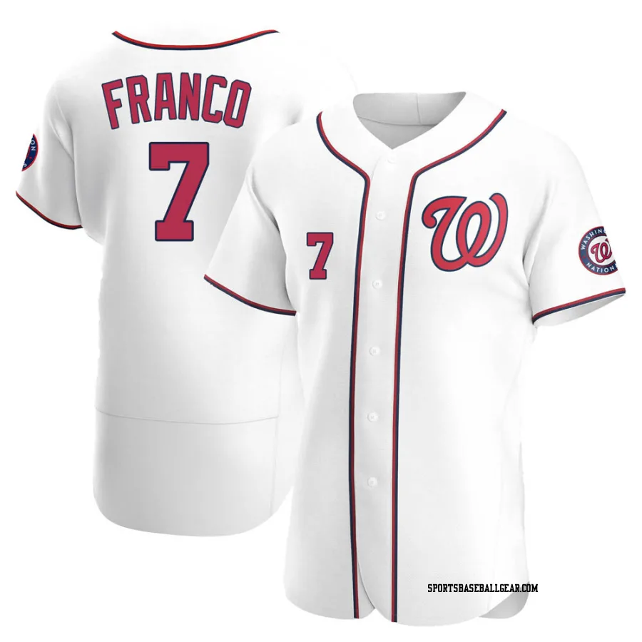 Maikel Franco Men's Washington Nationals White Authentic Home Jersey