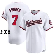 Maikel Franco Men's Washington Nationals White Limited Home Jersey