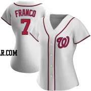 Maikel Franco Women's Washington Nationals White Authentic Home Jersey