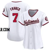 Maikel Franco Women's Washington Nationals White Limited Home Jersey