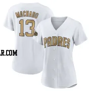 Manny Machado Women's San Diego Padres White Game Authentic 2022 All-Star Jersey