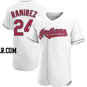 Manny Ramirez Men's Cleveland Guardians White Authentic Home Jersey