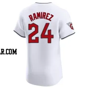 Manny Ramirez Men's Cleveland Guardians White Elite Home Jersey