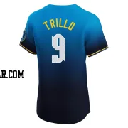 Manny Trillo Men's Philadelphia Phillies Blue Elite 2024 City Connect Jersey