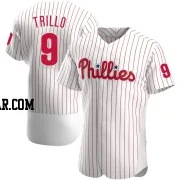 Manny Trillo Men's Philadelphia Phillies White Authentic Home Jersey