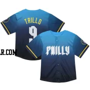 Manny Trillo Toddler Philadelphia Phillies Blue Limited 2024 City Connect Jersey