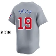 Manny Trillo Youth Chicago Cubs Gray Limited Road Jersey