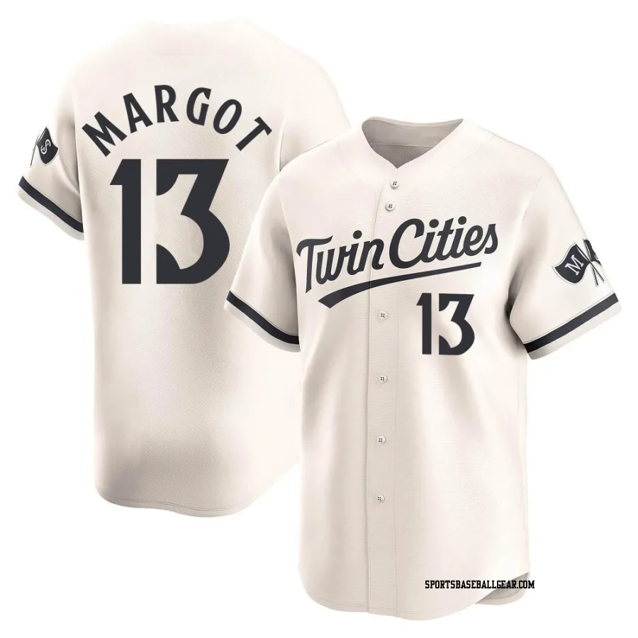 Manuel Margot Men's Minnesota Twins Cream Limited Alternate Jersey