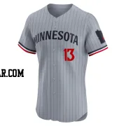 Manuel Margot Men's Minnesota Twins Gray Elite Road Jersey