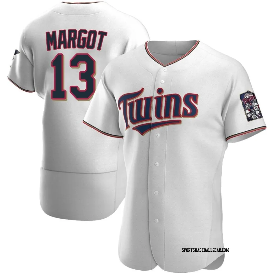 Manuel Margot Men's Minnesota Twins White Authentic Home Jersey