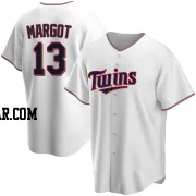 Manuel Margot Men's Minnesota Twins White Replica Home Jersey