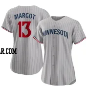 Manuel Margot Women's Minnesota Twins Gray Authentic Road Jersey