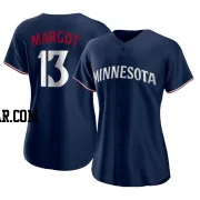 Manuel Margot Women's Minnesota Twins Navy Authentic Alternate Jersey