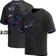 Manuel Margot Youth Los Angeles Dodgers Black Holographic Replica Alternate Jersey