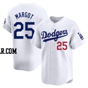 Manuel Margot Youth Los Angeles Dodgers White Limited Home Jersey