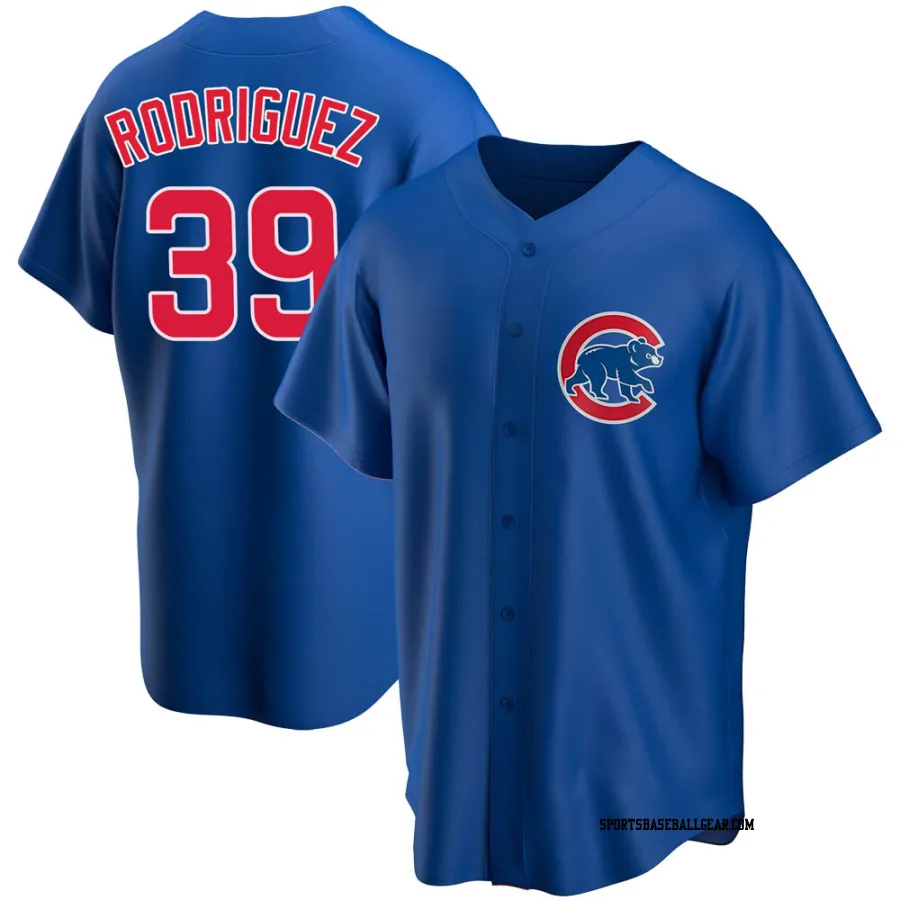 Manuel Rodriguez Men's Chicago Cubs Royal Replica Alternate Jersey