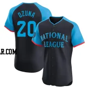 Marcell Ozuna Men's Atlanta Braves Navy Elite National League 2024 All-Star Game Jersey