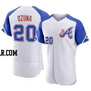 Marcell Ozuna Men's Atlanta Braves White Authentic 2023 City Connect Jersey