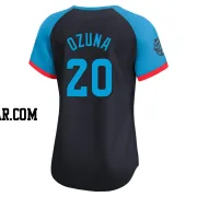 Marcell Ozuna Women's Atlanta Braves Navy Limited National League 2024 All-Star Game Jersey