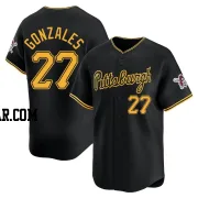 Marco Gonzales Men's Pittsburgh Pirates Black Limited Alternate Jersey