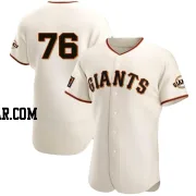 Marco Luciano Men's San Francisco Giants Cream Authentic Home Jersey