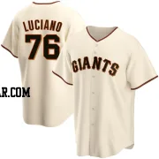 Marco Luciano Men's San Francisco Giants Cream Replica Home Jersey