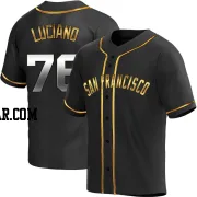 Marco Luciano Youth San Francisco Giants Black Golden Replica Alternate Jersey