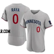 Marco Raya Men's Minnesota Twins Gray Authentic Road Jersey