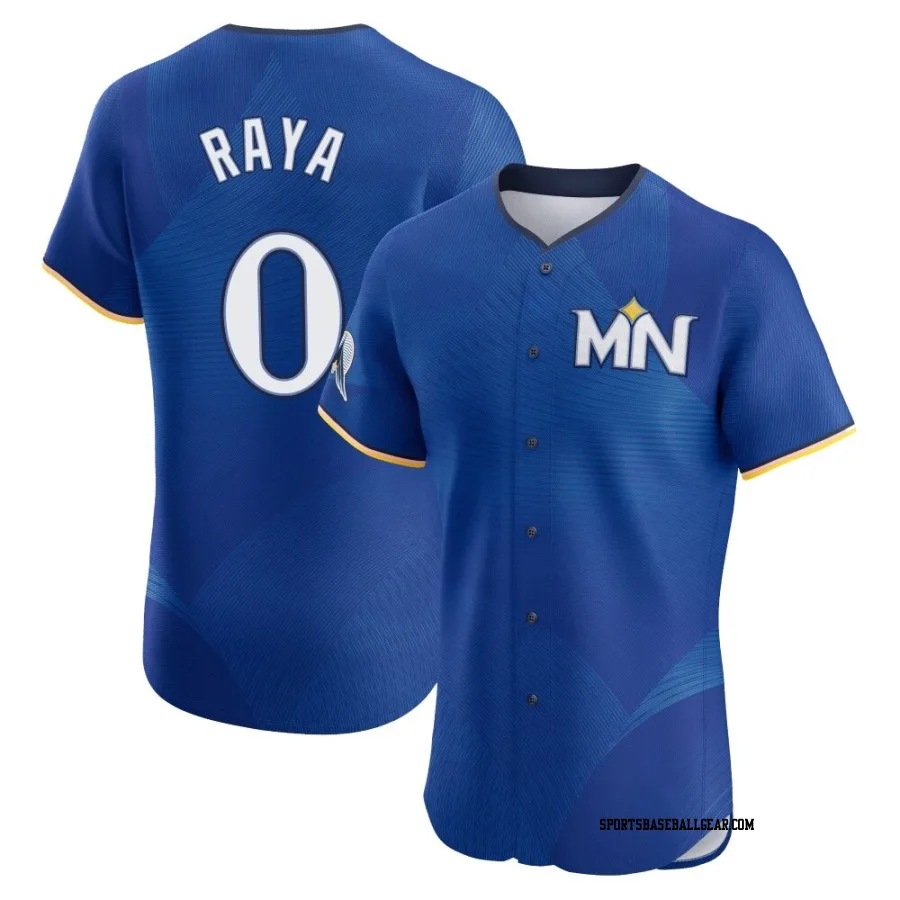 Marco Raya Men's Minnesota Twins Royal Elite 2024 City Connect Jersey