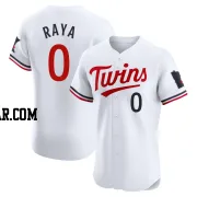 Marco Raya Men's Minnesota Twins White Elite Home Jersey