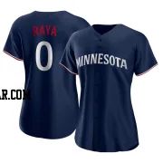 Marco Raya Women's Minnesota Twins Navy Authentic Alternate Jersey