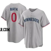 Marco Raya Youth Minnesota Twins Gray Replica Road Jersey