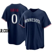 Marco Raya Youth Minnesota Twins Navy Replica Alternate Jersey