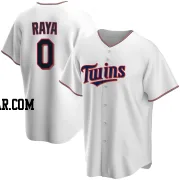 Marco Raya Youth Minnesota Twins White Replica Home Jersey