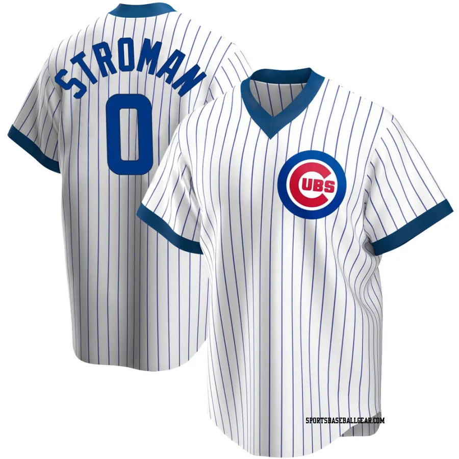 Marcus Stroman Men's Chicago Cubs White Replica Home Cooperstown Collection Jersey