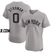 Marcus Stroman Men's New York Yankees Gray Elite Road Jersey