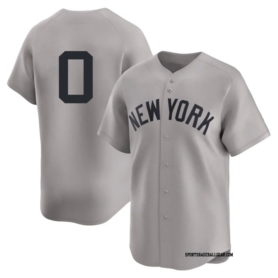 Marcus Stroman Men's New York Yankees Gray Limited Away 2nd Jersey