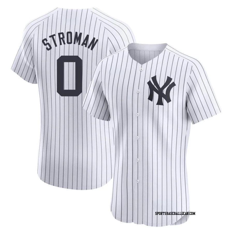 Marcus Stroman Men's New York Yankees White Elite Home Jersey