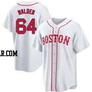 Marcus Walden Youth Boston Red Sox White Replica 2021 Patriots' Day Jersey